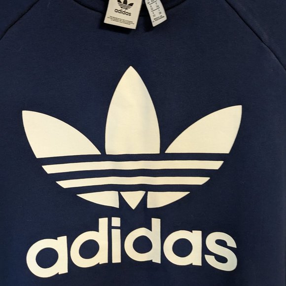 Adidas Originals navy sweatshirt crewneck size XS - Picture 3 of 4